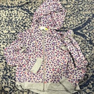 Purple Polka Dot Hoodie